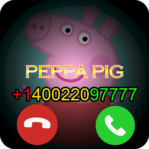 Fake Call Peppa Pig Kids Phone