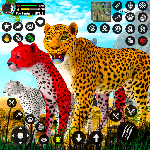 Cheetah Simulator permainan 3D