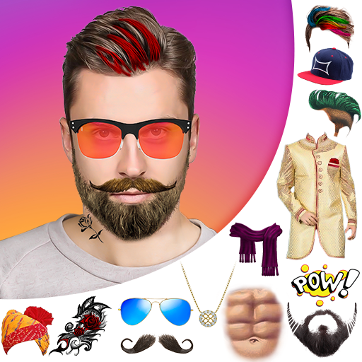 Man Photo Editor - Hair Style 