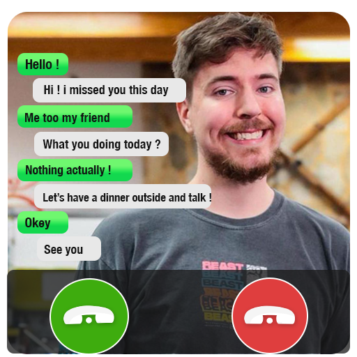 Mr Beast Video Call And Chat