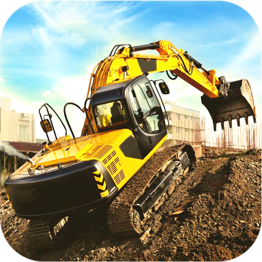 Excavator Construction Crane -