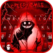 Creepy Red Smile keyboard