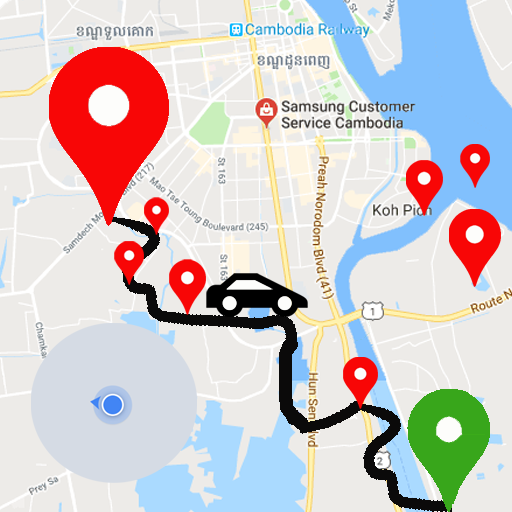 Дорожная карта - GPS-навигация