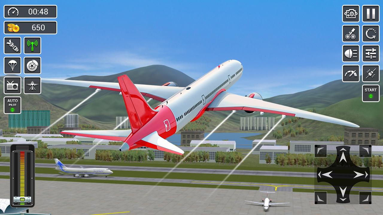 Download Plane Games Fly Airplane Games android on PC