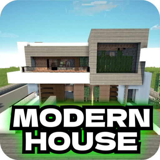 Modernas belas casas mcpe