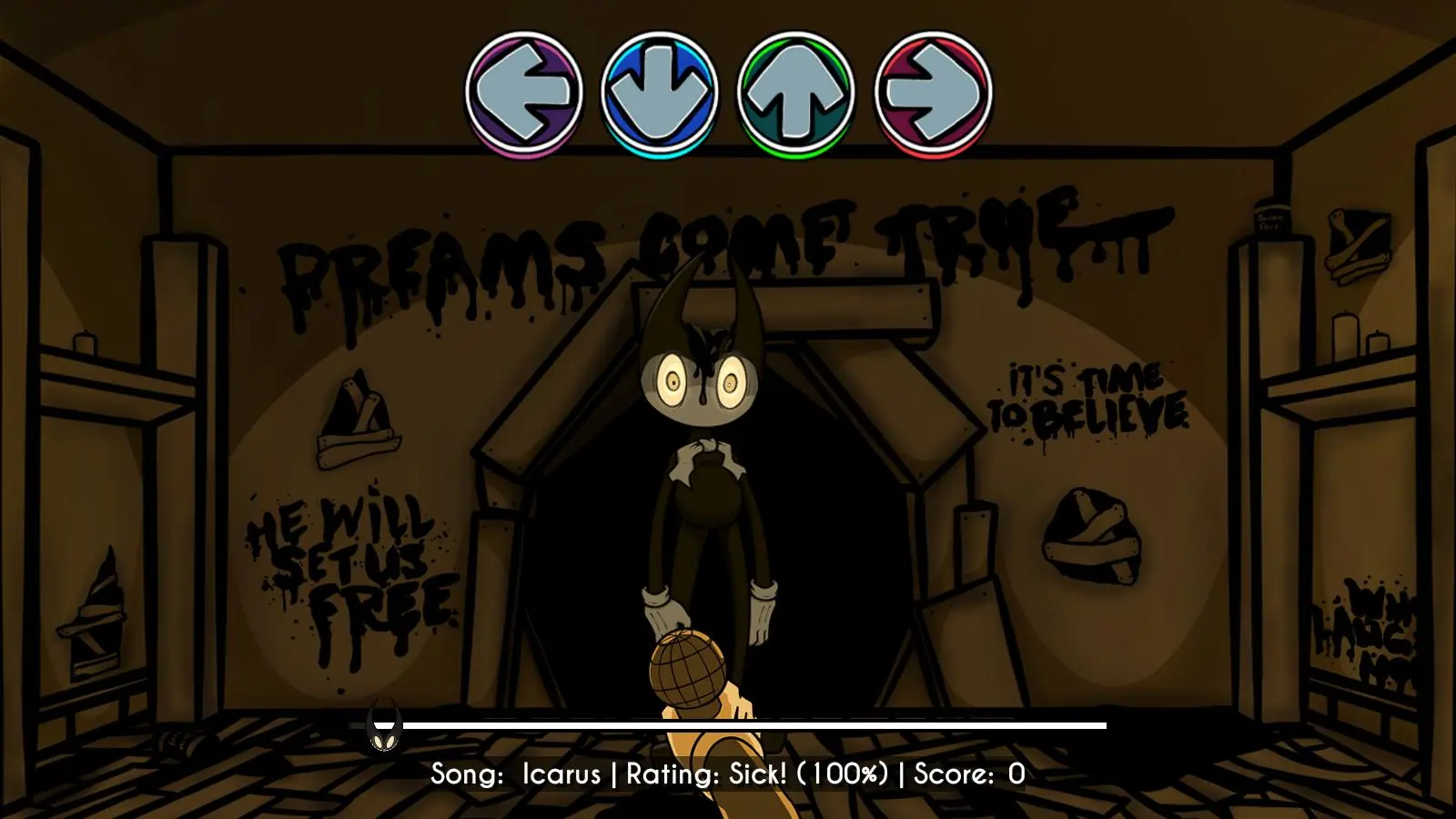 Download Dark Revival Bendy FNF Mod android on PC