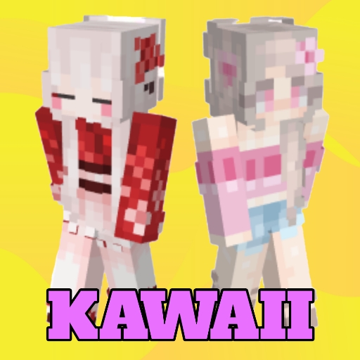 kawaii cute texture skin mcpe
