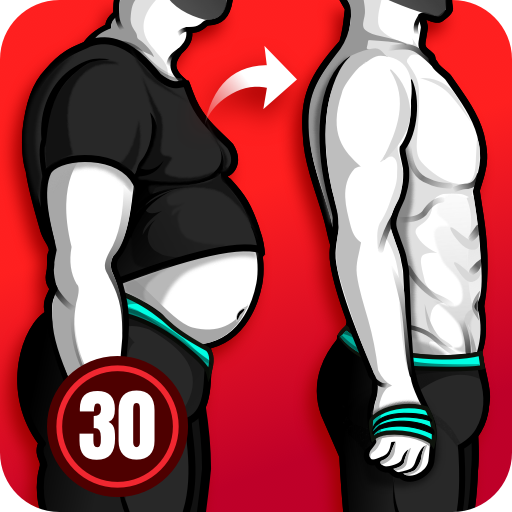 男士減肥：30天健身挑戰，減重，鍛鍊身體