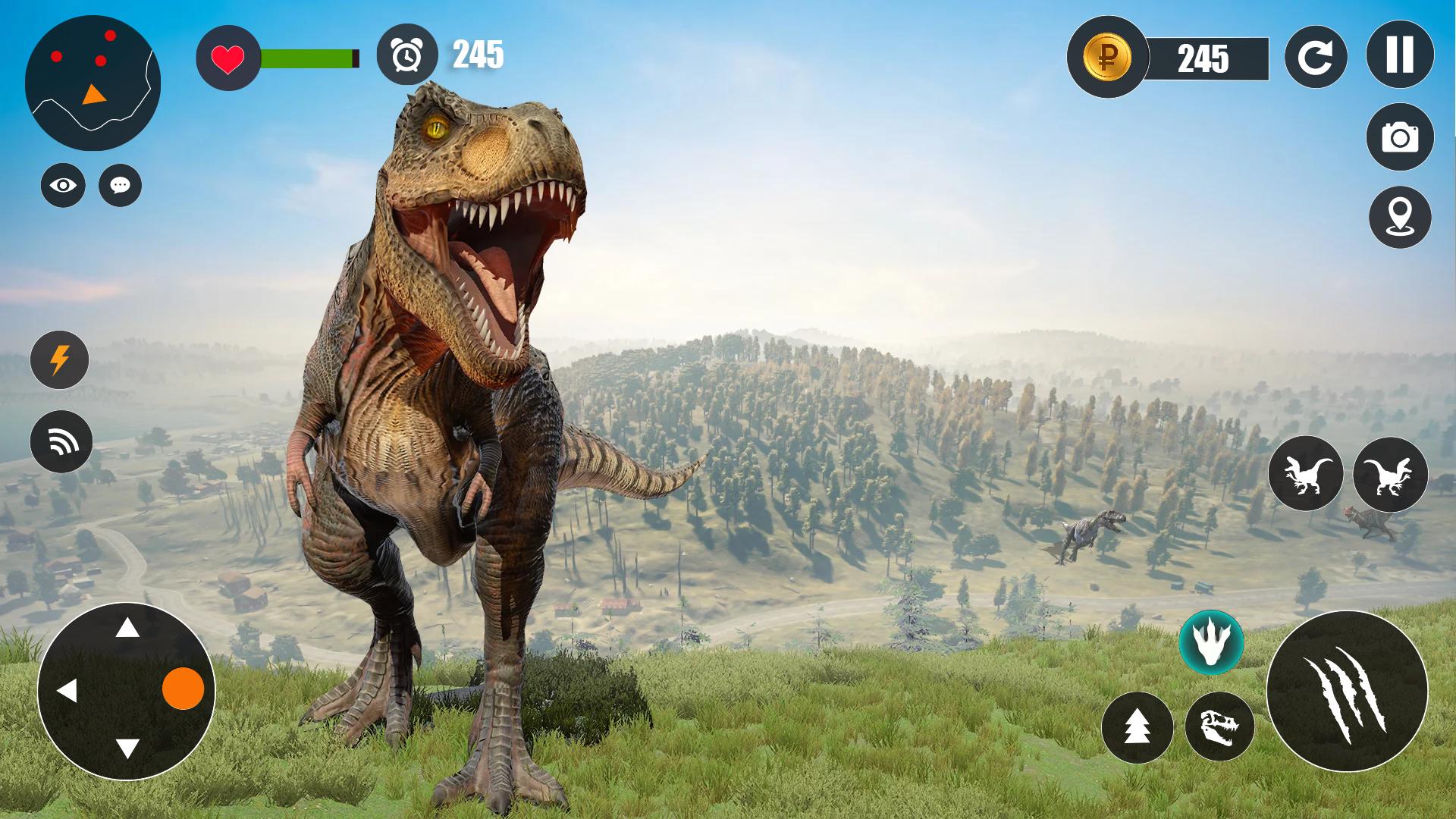 Download Dino T-Rex 3D Run android on PC
