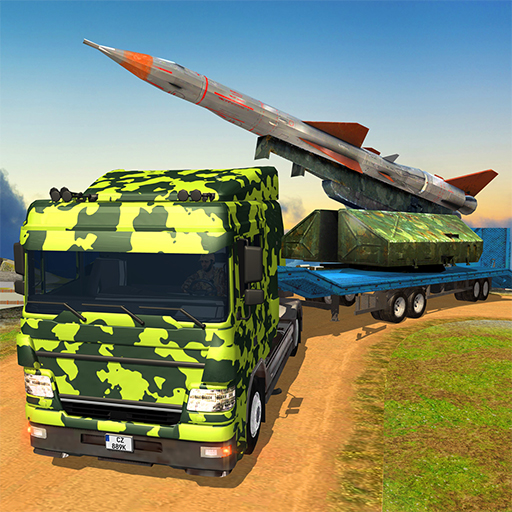 US Army Truck Transporter Game