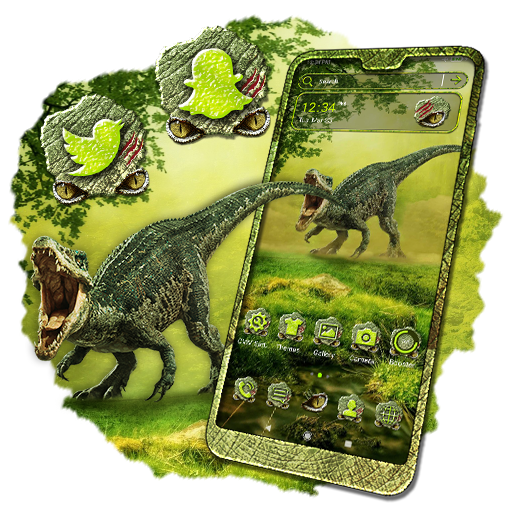 Dinosaur Green Theme