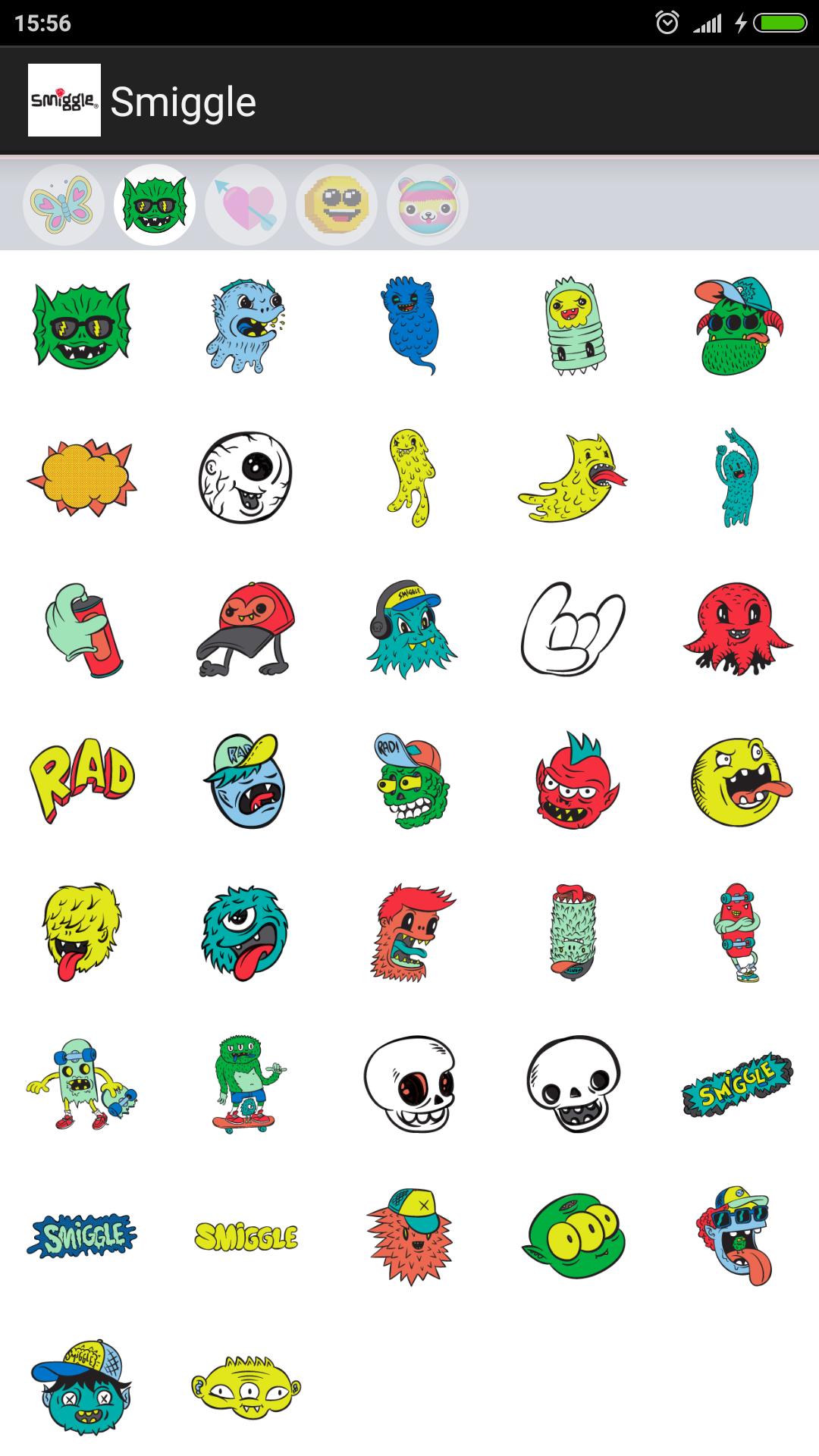 Download Smiggle Stickers android on PC