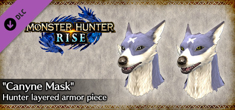 MONSTER HUNTER RISE - "Canyne Mask" Hunter layered armor piece