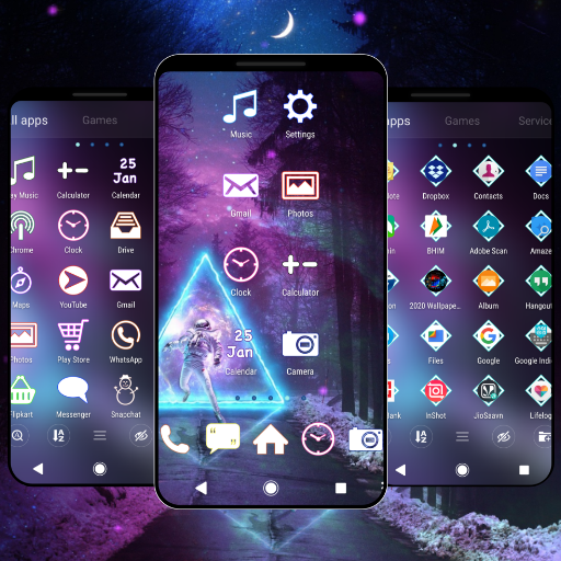 Lighting Theme for Launcher