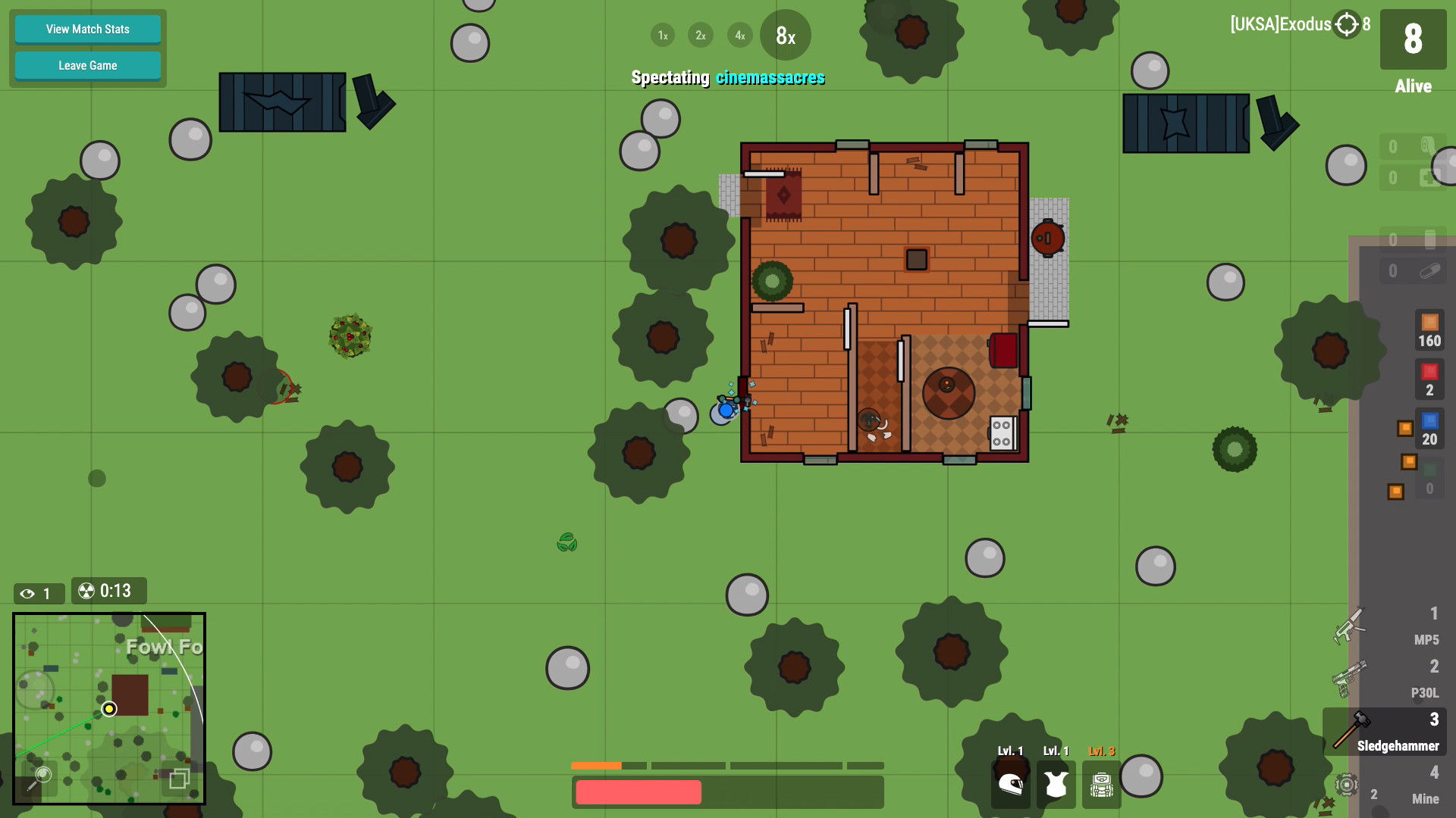 Download Surviv.io - 2D Battle Royale Free and Play on PC