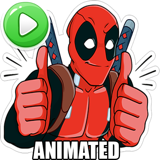 Animated Superheroes WASticker