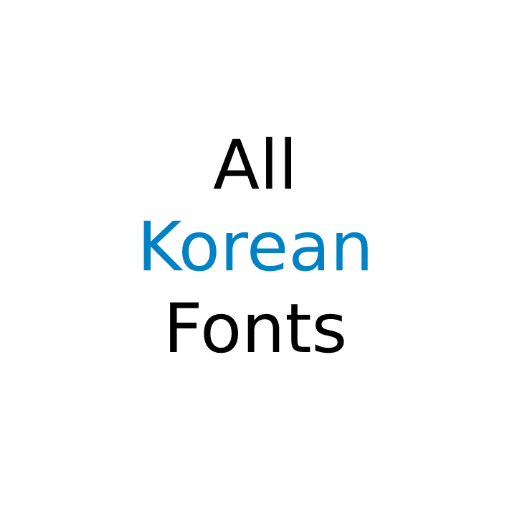 All Korean Fonts