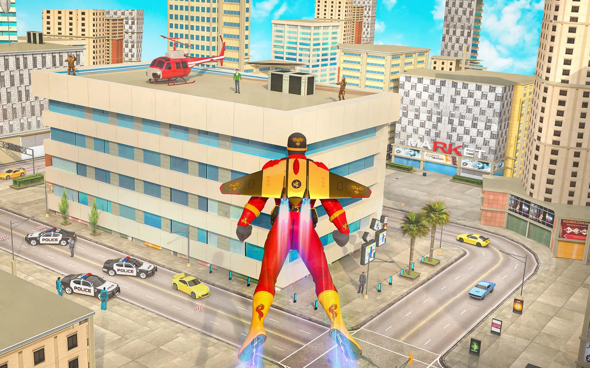 Miami Rope Hero-Superhero Game
