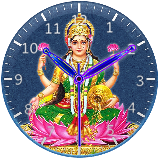 Laxmi Mata Clock Live Wallpape