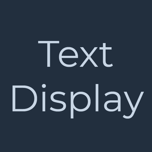 Text Display
