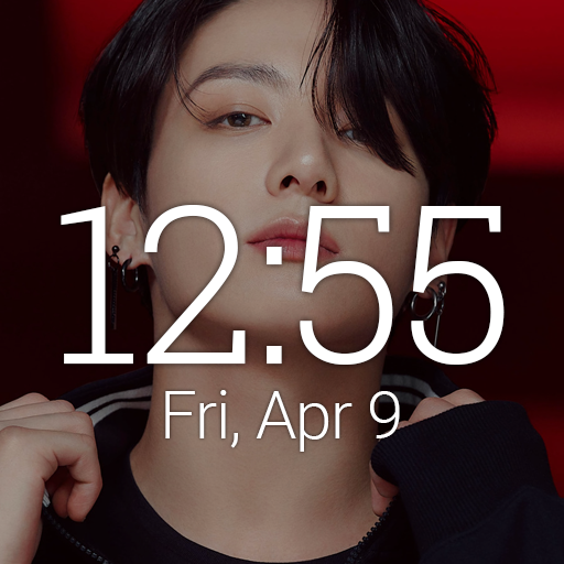 Jungkook Clock Widgets