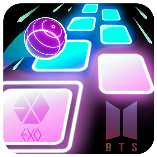 BTS vs EXO Tiles Hop : Kpop Ba