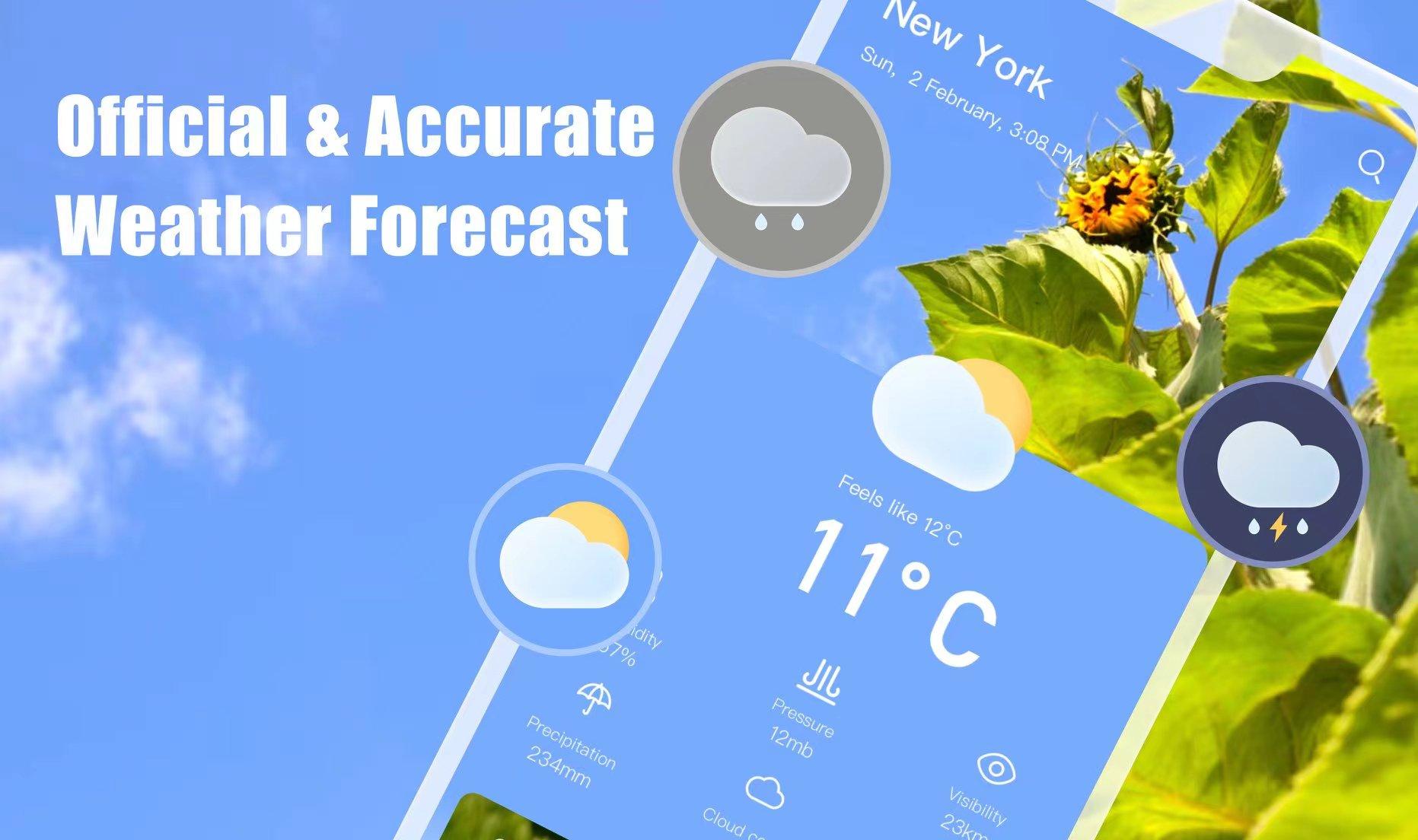 Baixe Local Weather:Weather app no PC | Oficial GameLoop