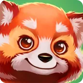 我的紅熊貓 - 可愛的動物模擬程式