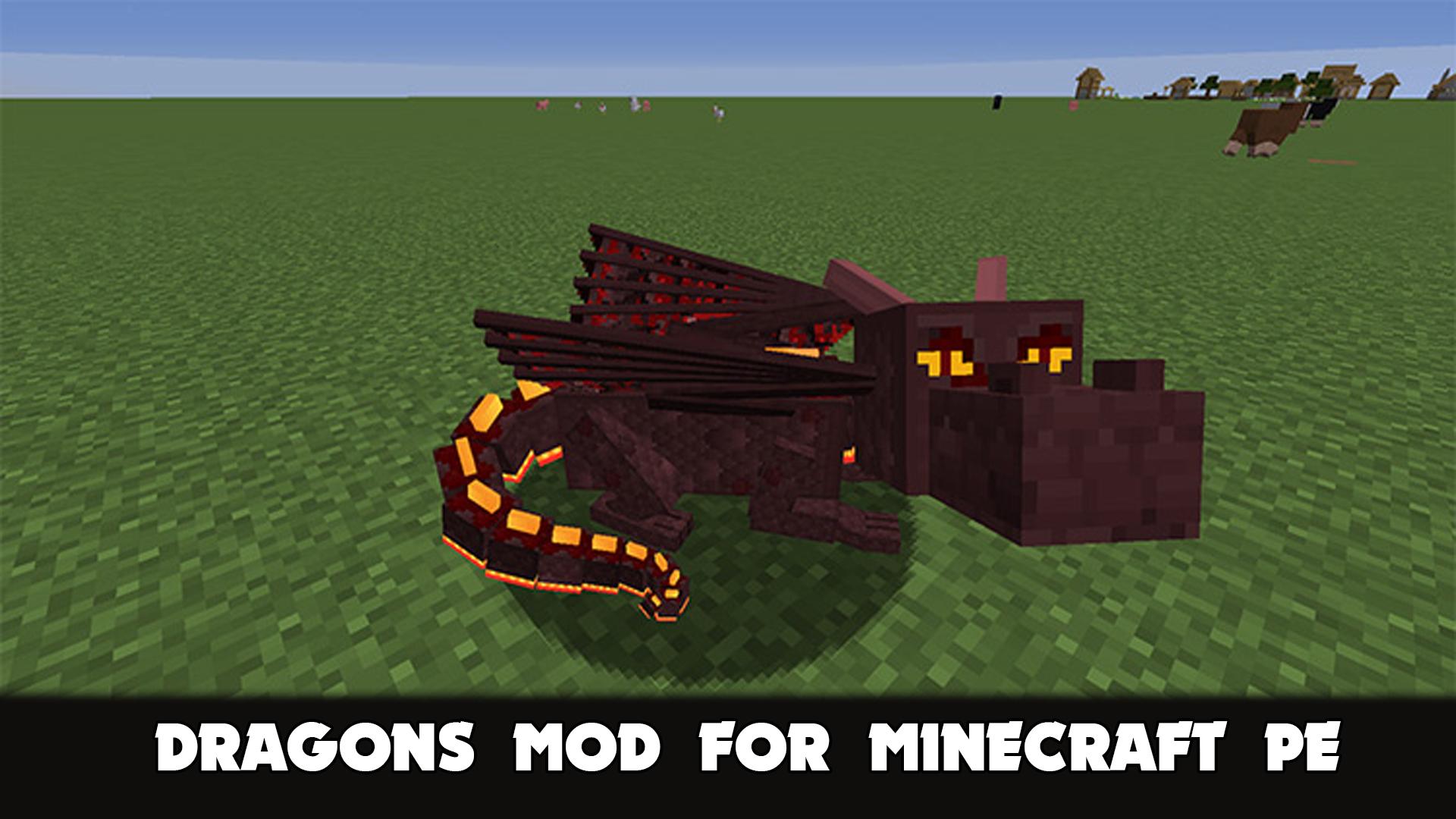 Download Dragon Mod for MinecraftPE android on PC