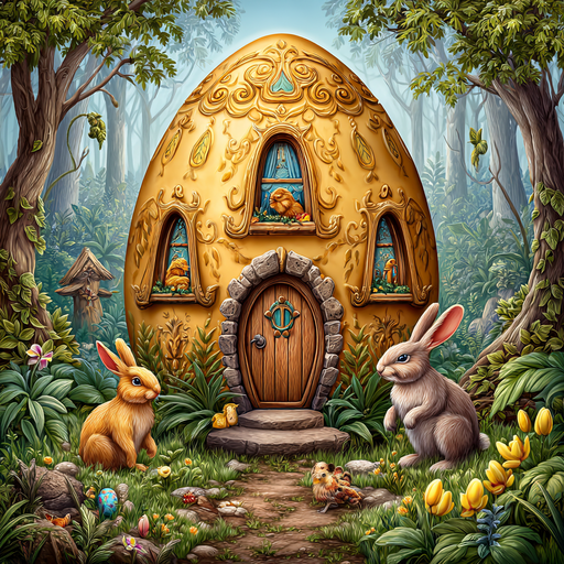 Easter Escape Room: 100 Doors