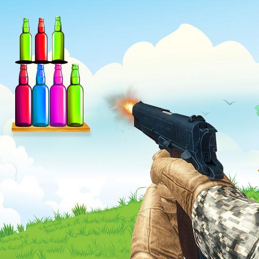 Bottle Shooting: No Wifi Games