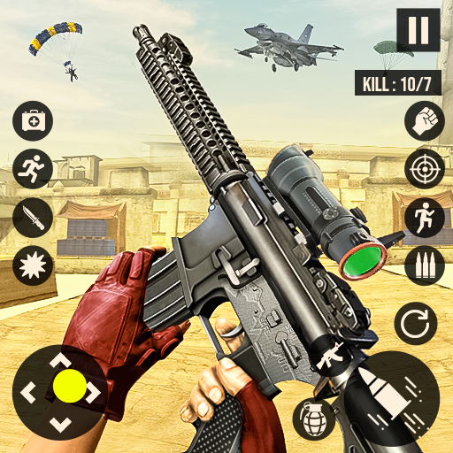 Gun Games FPS Commando Mission