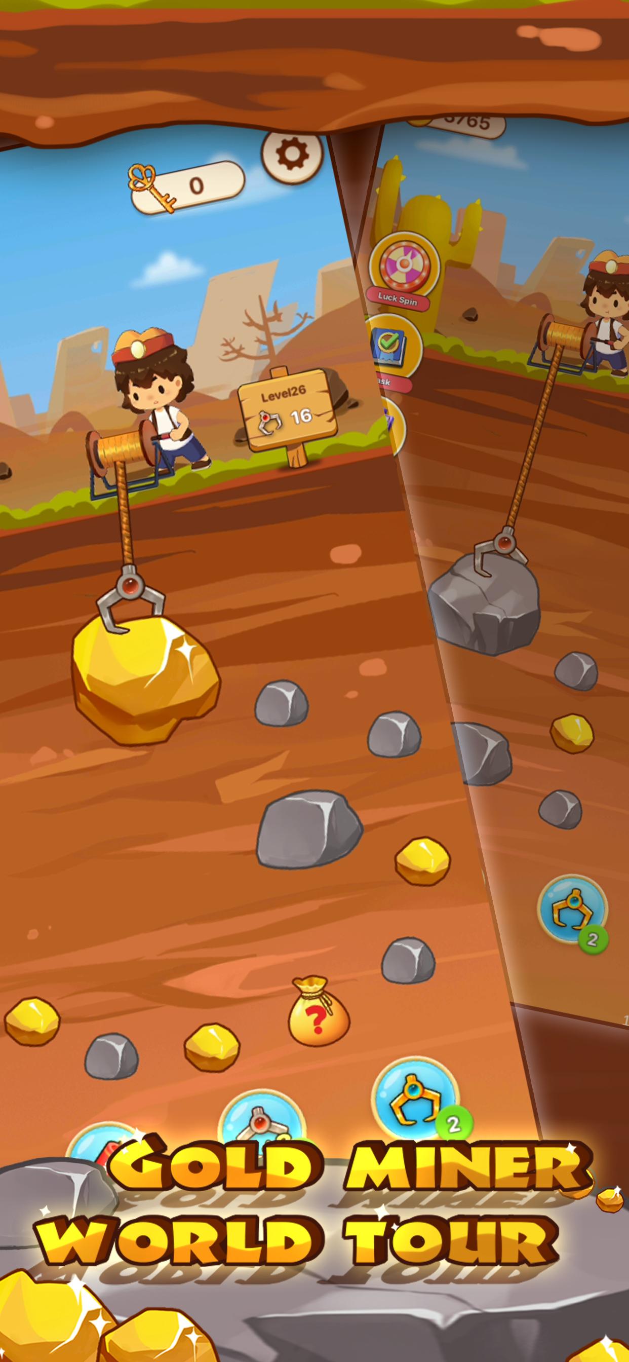 Download Gold Miner Mania android on PC