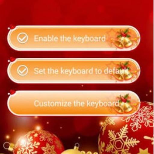 Xmas keyboard