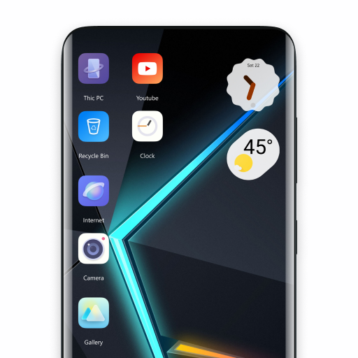 Red magic 8 theme for launcher