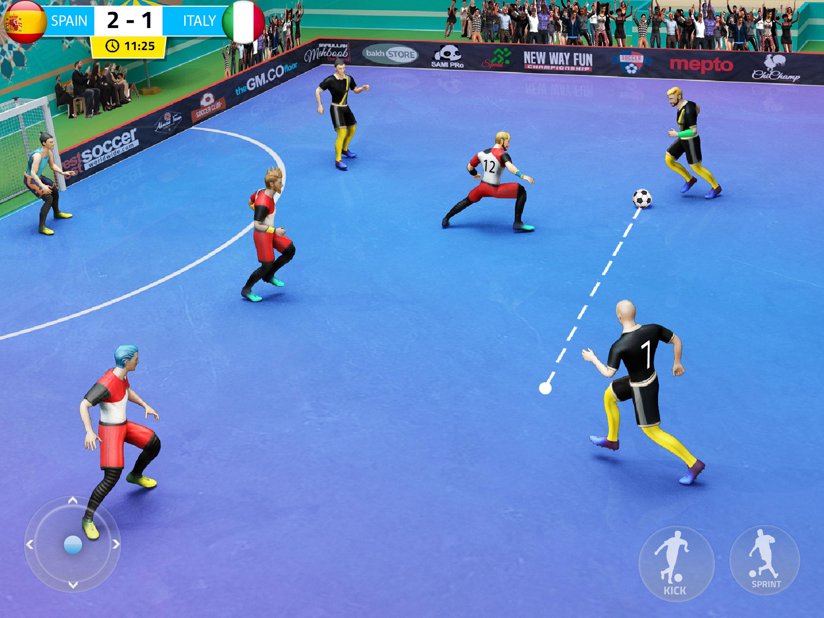 Скачать Indoor Futsal: Football Games на ПК | Официальный представитель  GameLoop