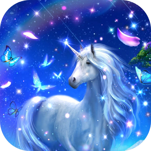 Unicorn Live Wallpaper Glitter