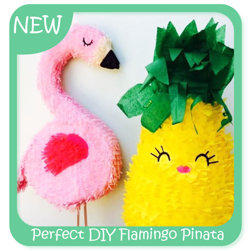 Perfect DIY Flamingo Pinata