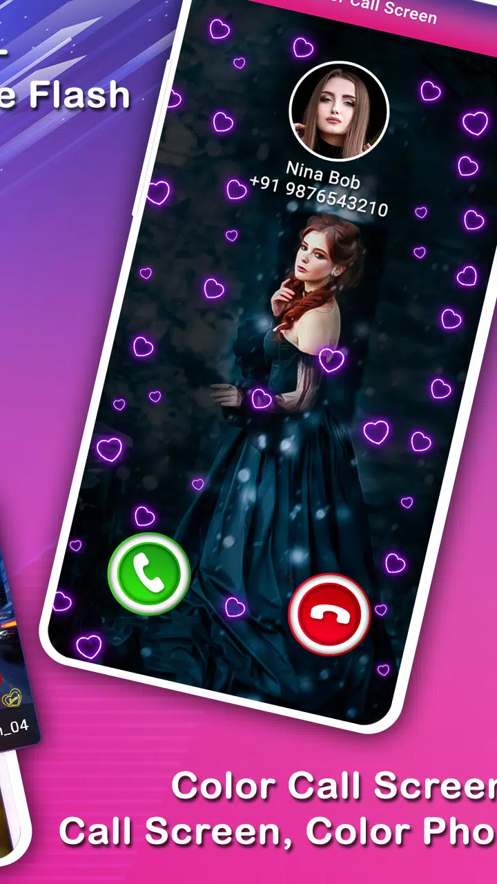 Download Color Call Screen Call Screen, Color Phone Flash android on PC