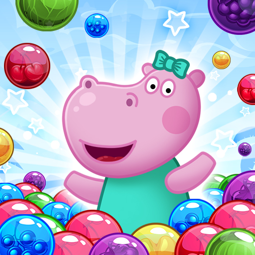 Hippo Bubble Pop Game