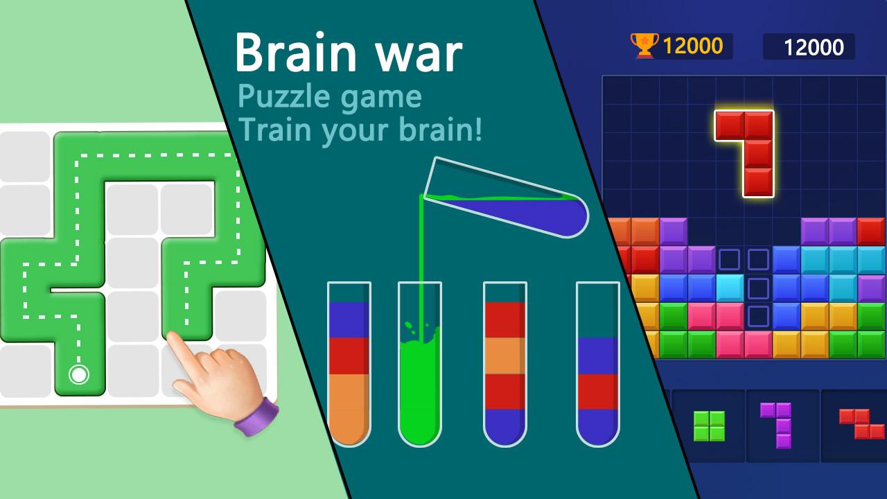 Скачать Brain war-puzzle game на ПК | Официальный представитель GameLoop