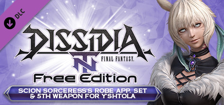 DFF NT: Scion Sorceress's Robe App. Set & 5th Weapon for Y'shtola