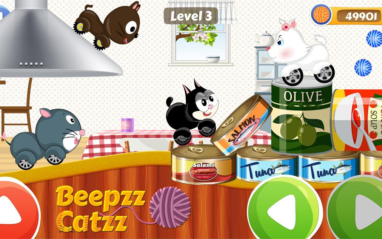 Скачать Гоночная игра для детей -Beepzz коты автомобили 🐱 на ПК |  Официальный представитель GameLoop