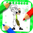 Ben Alien 10 coloring ultimate