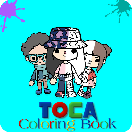 Coloring Book Toca Life