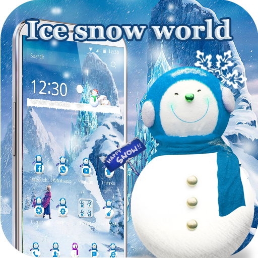 HD ice snow Queen snow theme