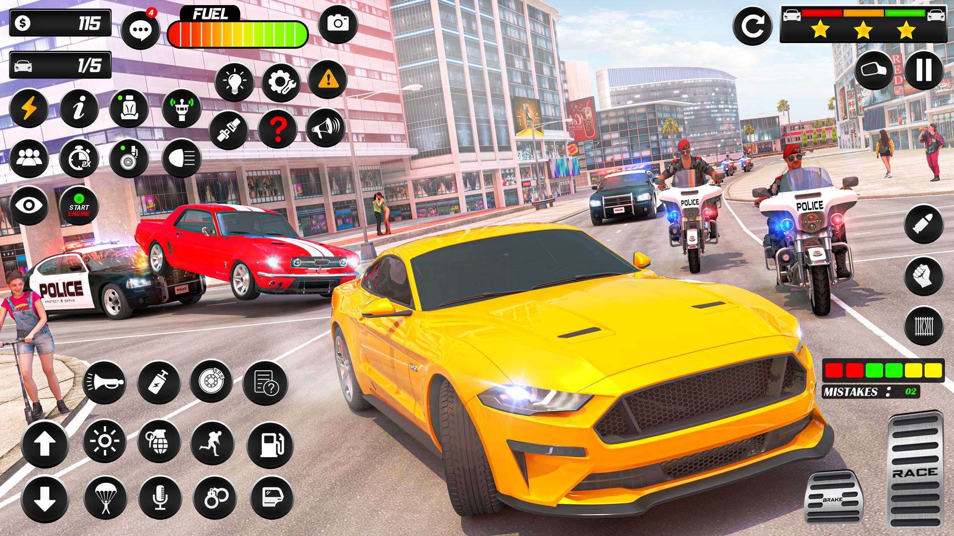 Play Bike Chase 3D Police Car Games Online for Free on PC & Mobile