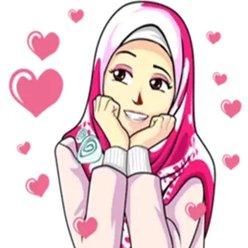 Hijab Sticker - WAStickerApps