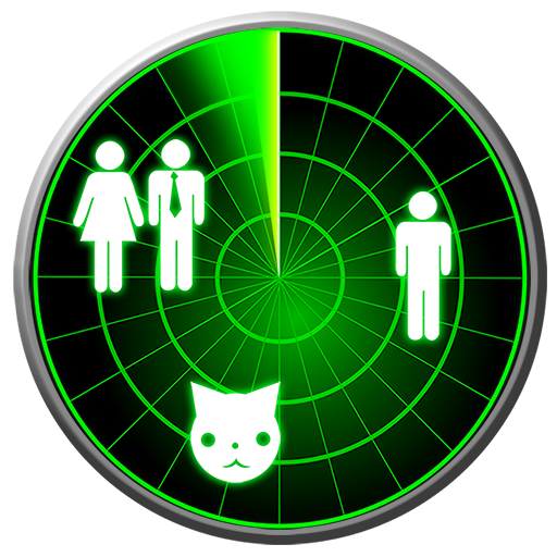 Radar Scanner pessoas Piadas