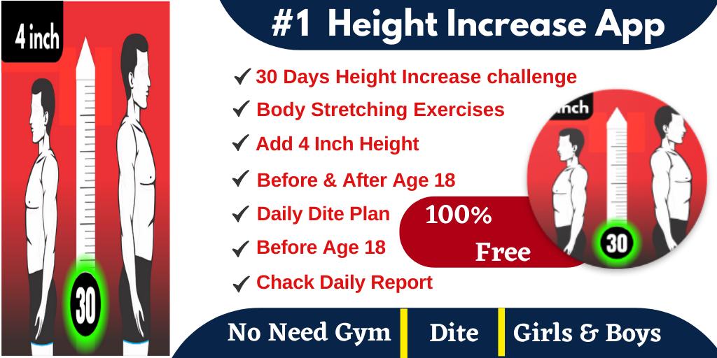 Download Height Increase Workout android on PC